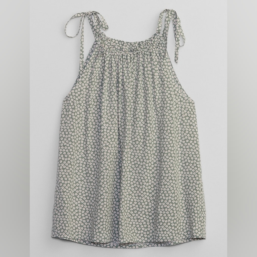 Relaxed Print Halter Top
